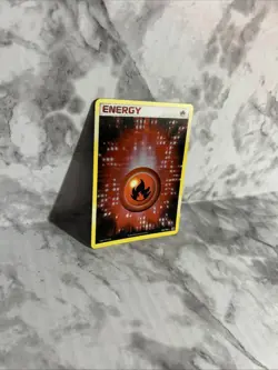 Emerald #102/106 Fire Energy LP Pokemon TCG Free Fast Shipping - Image 3