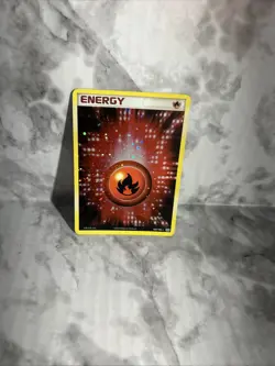 Emerald #102/106 Fire Energy LP Pokemon TCG Free Fast Shipping - Image 5