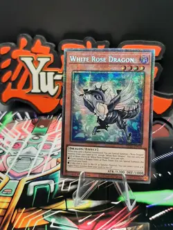 Yu-Gi-Oh! White Rose Dragon MP25-EN038 Starlight Rare 1st Ed NM - Image 1