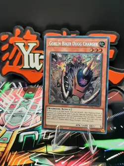 Yu-Gi-Oh! Goblin Biker Dugg Charger MP25-EN051 Secret Rare 1st Ed NM - Image 1
