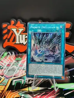 Yu-Gi-Oh! Primite Drillbeam MP25-EN115 Secret Rare 1st Ed NM - Image 1