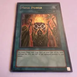 YuGiOh! TCG Mage Power - LON-050 - Ultra Rare - Unlimited Played Labyrinth - Image 2