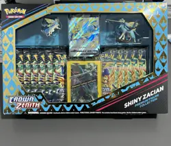 Pokemon TCG - Crown Zenith - Shiny Zacian Premium Figure Collection - NEW/SEALED - Image 1