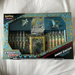 Pokemon TCG - Crown Zenith - Shiny Zacian Premium Figure Collection - NEW/SEALED - Image 1