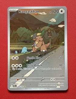Pokemon TCG Kangaskhan 204/182 Sv10: Destined Rivals Illustration Rare Card - Image 1