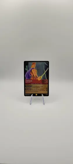 Disney Lorcana TCG: Hercules Mighty Leader 118/204 Foil Card NM - Image 2