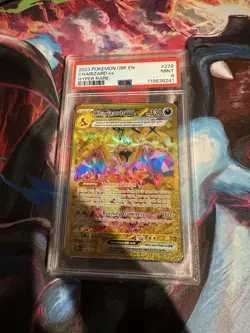 2023 Pokemon OBF En Charizard EX Hyper Rare Card #228 PSA 9 Mint Condition Rare - Image 1