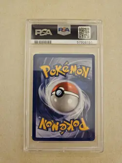 Alakazam Holo Pokemon Card 1/102 Base Set 1999 Unlimited PSA 8 NM-MT WOTC - Image 2