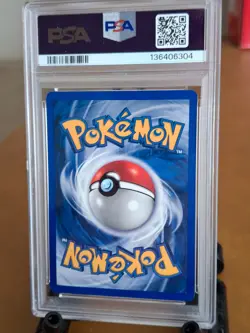 1999 Pokemon Base Set Alakazam Holo #1 - PSA 8 NEAR MINT to MINT! - Image 3