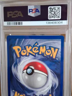1999 Pokemon Base Set Alakazam Holo #1 - PSA 8 NEAR MINT to MINT! - Image 4