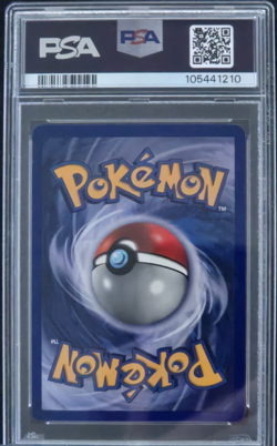1999 POKEMON BASE SET UNLIMITED #1 ALAKAZAM-HOLO PSA 8 - Image 2