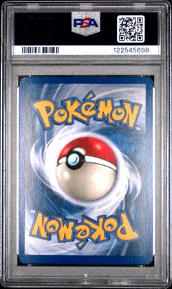 1999 POKEMON BASE SET UNLIMITED #1 ALAKAZAM-HOLO PSA 8 - Image 2