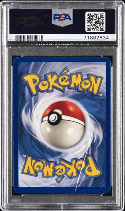 1999 POKEMON BASE SET UNLIMITED #1 ALAKAZAM-HOLO PSA 8 - Image 2