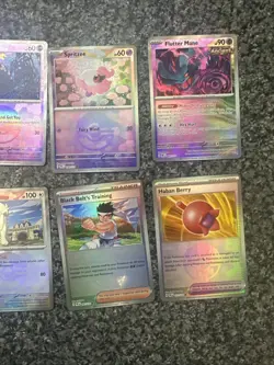 Pokemon TCG Prismatic Evolutions Pokeball And Masterball Reverse Holos Bundle - Image 4