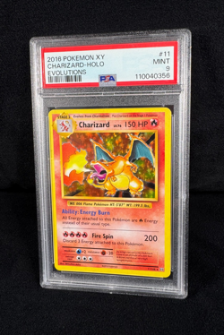 Pokemon 2016 Charizard Holo XY Evolutions Rare #11 LV.76 PSA 6 HOLO RARE - Image 2