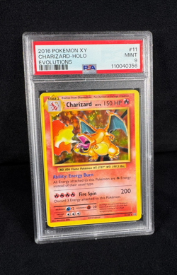 Pokemon 2016 Charizard Holo XY Evolutions Rare #11 LV.76 PSA 6 HOLO RARE - Image 3