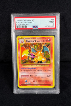 Pokemon 2016 Charizard Holo XY Evolutions Rare #11 LV.76 PSA 6 HOLO RARE - Image 5
