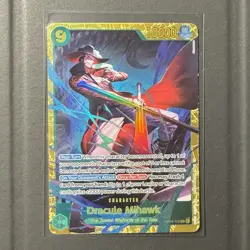 Dracule Mihawk OP14-119 SEC The Azure Sea’s Seven One Piece Card Game English - Image 1