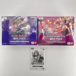 One Piece Card Game 2x Display OP10 OP11 OP-10 OP-11 Booster Pack Promo Lot TCG - Image 1