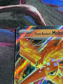 Team Rocket's Moltres ex 031/182 Sv10: Destined Rivals Holo Pokemon Card - Image 2