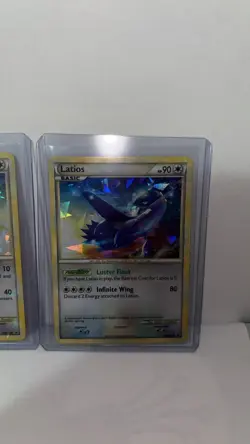 Latios and Latias HGSS10 + HGSS11 Black Star Promo Rare Holo Pokemon Cards 2010 - Image 3