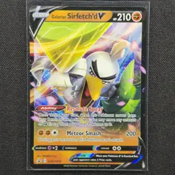 Galarian Sirfetch'd V - SWSH043 - Holo - Black Star Promo - Pokemon Card - NM/M - Image 1