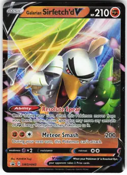 Galarian Sirfetch'd V - SWSH043 Pokemon Sword & Shield Promo Cards Holo Promo - Image 1