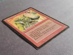 MTG Magic the Gathering Goblin Wizard the Dark MP Moderate Play condition - Image 5