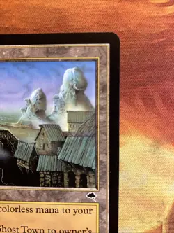 MTG Ghost Town Tempest Lightly Played Condition Rare Land Vintage!! - Image 4