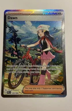 Pokemon Mega Evolution Phantasmal Flames Dawn 129/094 Special Illustration card - Image 1