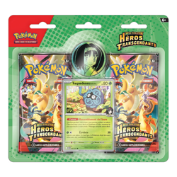 Pokemon 🇫🇷 Duopack Erika 2 Boosters ME2.5 Heros Transcendants ME02.5 Preco - Image 1