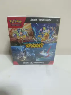 Pokemon TCG Surging Sparks 2024 Booster Bundle Packs (6 Packs) NEW SEALED 27750 - Image 1