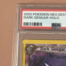 2002 Pokemon Neo Destiny #6 Dark Gengar Holo Stage 2 PSA 6 EX-MT - Image 2