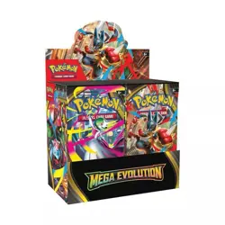 Pokemon TCG Mega Evolution Booster Box 36 Packs, English Edition - Image 1