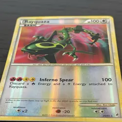 Pokemon TCG Rayquaza Reverse Holo Rare - Call of Legends 20/95 - Ungraded - Image 2