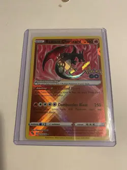 Pokemon TCG Radiant Charizard Pokemon Go 011/078 Near Mint Condition - Image 1