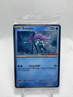 Suicune Gamestop Stamp Exclusive Cosmos Holo Promo SEALED Pokemon TCG - Image 1