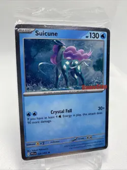 Suicune Gamestop Stamp Exclusive Cosmos Holo Promo SEALED Pokemon TCG - Image 2