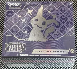 1 Pokemon SV Paldean Fates Elite Trainer Box Sealed NM Case Fresh Trusted Seller - Image 1