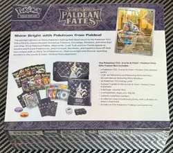 1 Pokemon SV Paldean Fates Elite Trainer Box Sealed NM Case Fresh Trusted Seller - Image 2