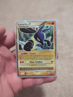 Pokemon TCG - Lucario Lv.X - DP12 - Diamond and Pearl Black Star Promo - LP - Image 1