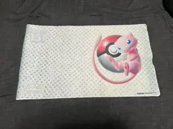 Pokemon 151 PLAYMAT Ultra Premium Collection (Rubber & Stitched) Mew Pokemon - Image 1