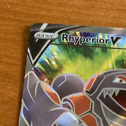 Rhyperior V Full Art 181/189 Ultra Rare Darkness Ablaze Pokemon TCG Near Mint NM - Image 4
