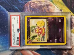 2001 POKEMON SOUTHERN ISLANDS PROMO #14 SLOWKING-HOLO PSA 9 - Image 1