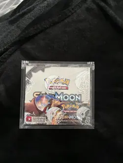 Pokemon Sun and Moon Burning Shadows Booster Box. Small tear read description ! - Image 1
