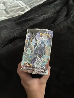 Pokemon Sun and Moon Burning Shadows Booster Box. Small tear read description ! - Image 5