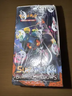 Pokemon Booster Box FAKE - Sun And Moon Burning Shadows Fake Not Real - Image 2