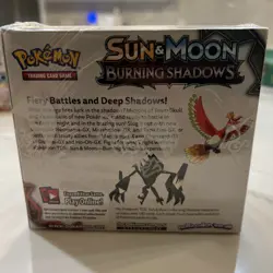 Pokemon Sun & Moon Burning Shadows Booster Box English Sealed - Image 3
