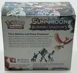 Pokemon TCG Sun & Moon Burning Shadows Booster Box SEALED w/ Plastic Case - Image 2