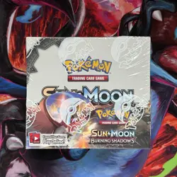 Pokemon Sun & Moon Burning Shadows Booster Box FACTORY SEALED (36-Packs) - Image 1